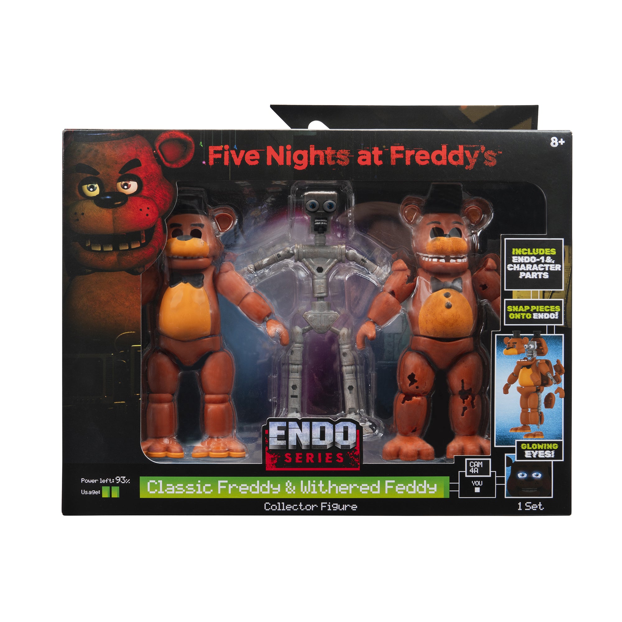 Five nights at freddy's - Figura 5cm 3 em 1 - Freddy
