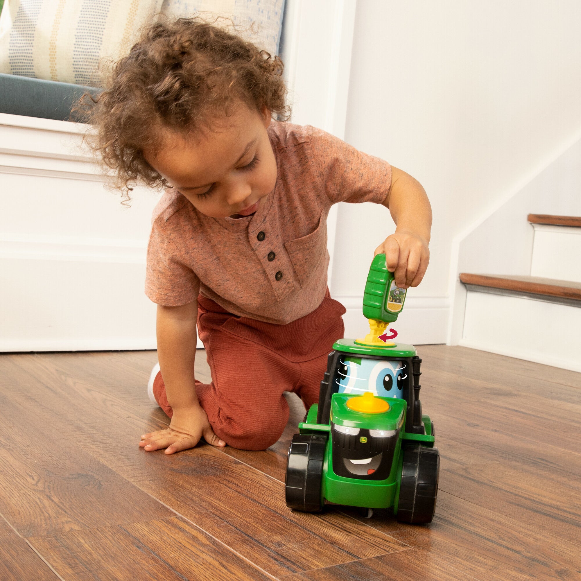 Key and Tractor Go Johnny