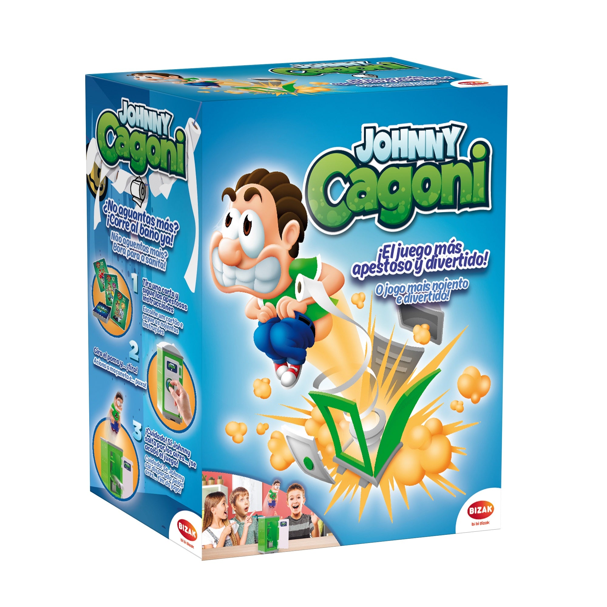 Bizak Gioco Johnny Cagoni – Il Gioco Puzzolente Più Divertente Per Bambini E Famiglie (35001928)