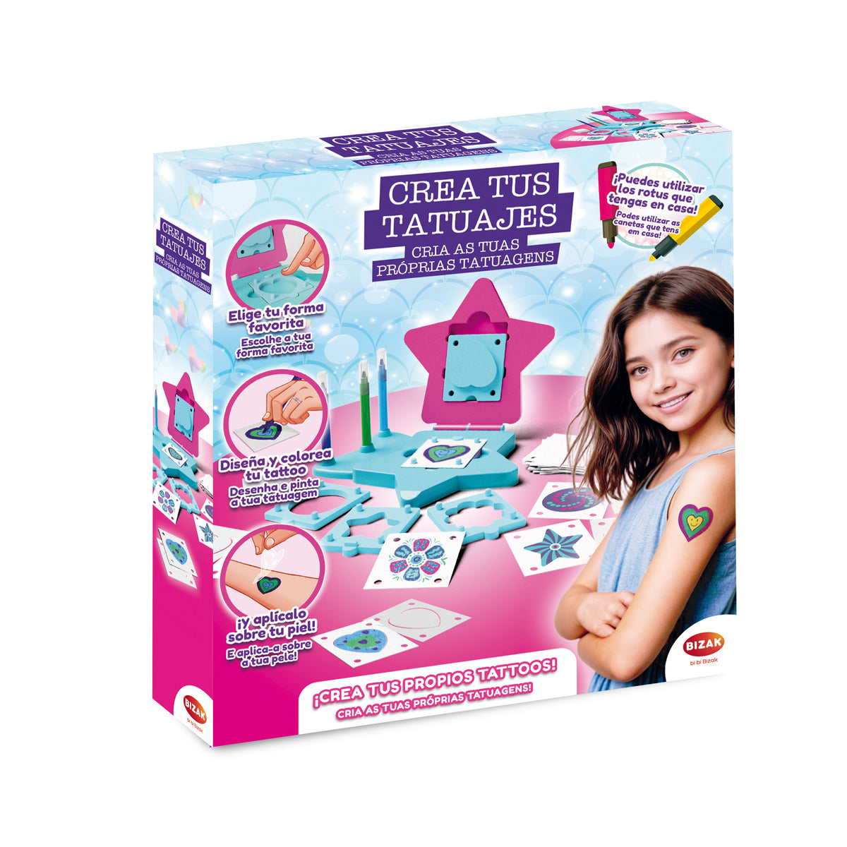 Cria as tuas Tatuagens