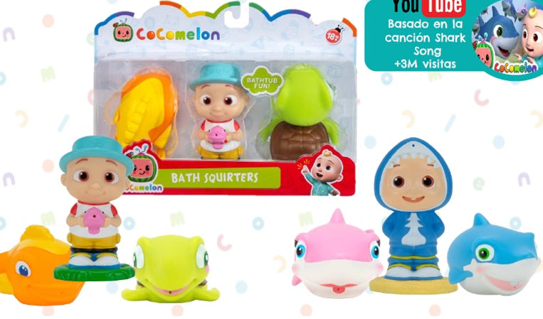 Cocomelon – Bath Figures