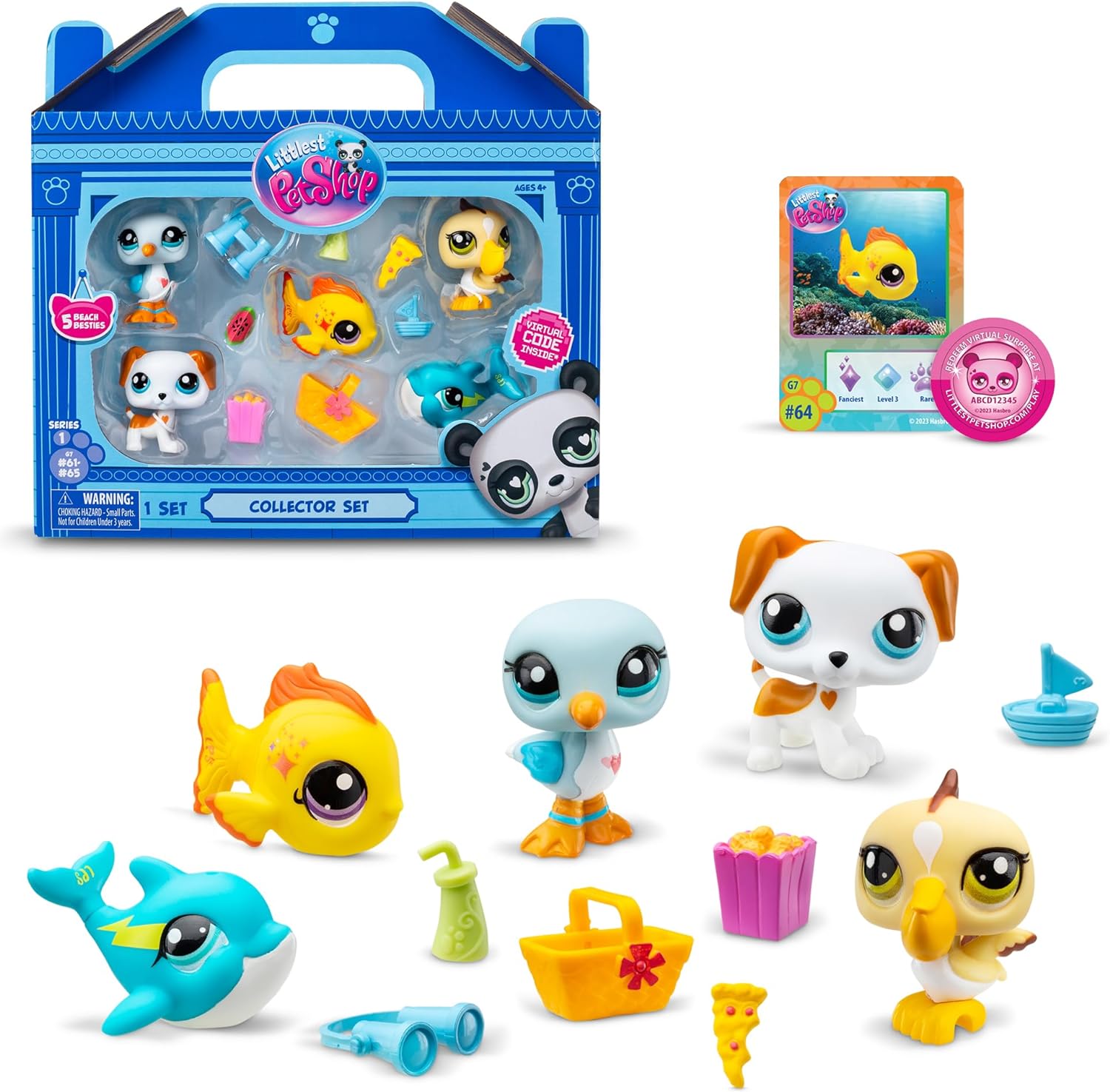 Littlest Pet Shop – Collector's Pack 5 Pets #61 to #65