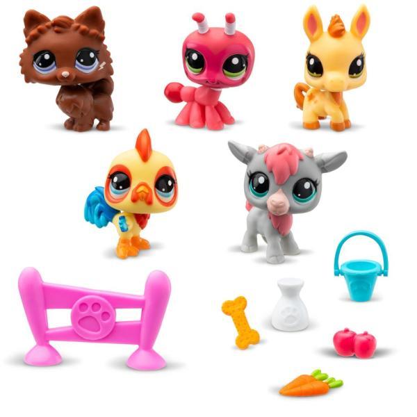 Littlest Pet Shop – Collector's Pack 5 Pets #56 to #60