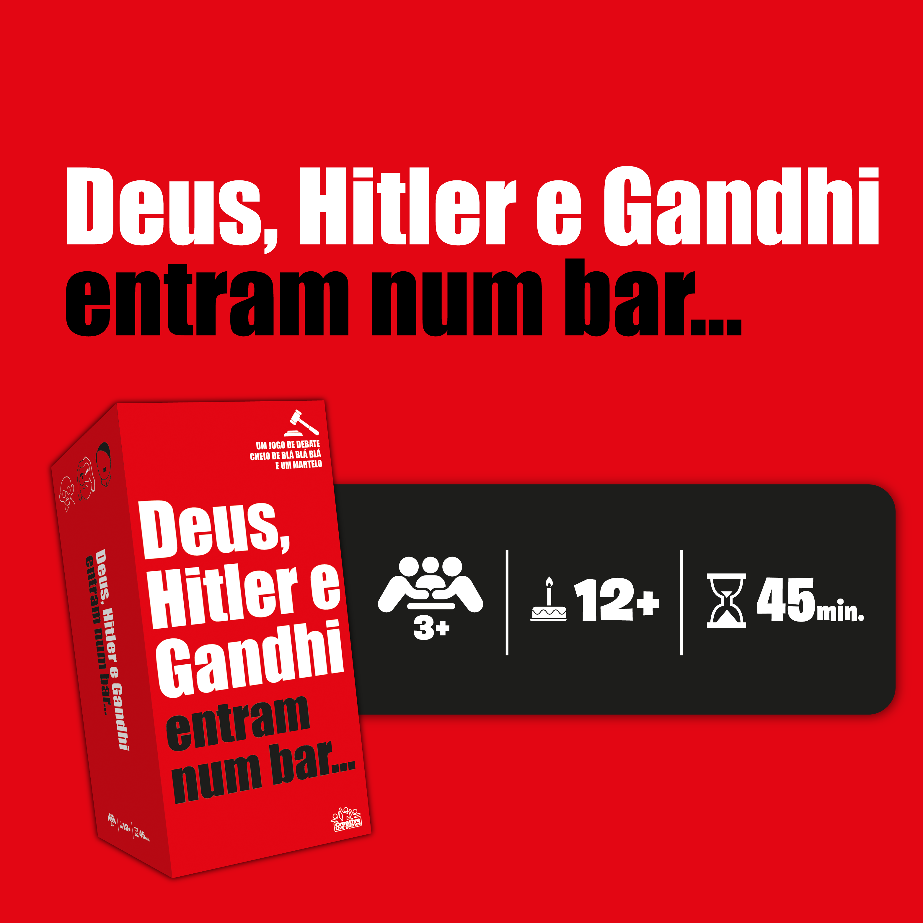 God, Hitler, and Gandhi walk into a bar... - Creative Live Games