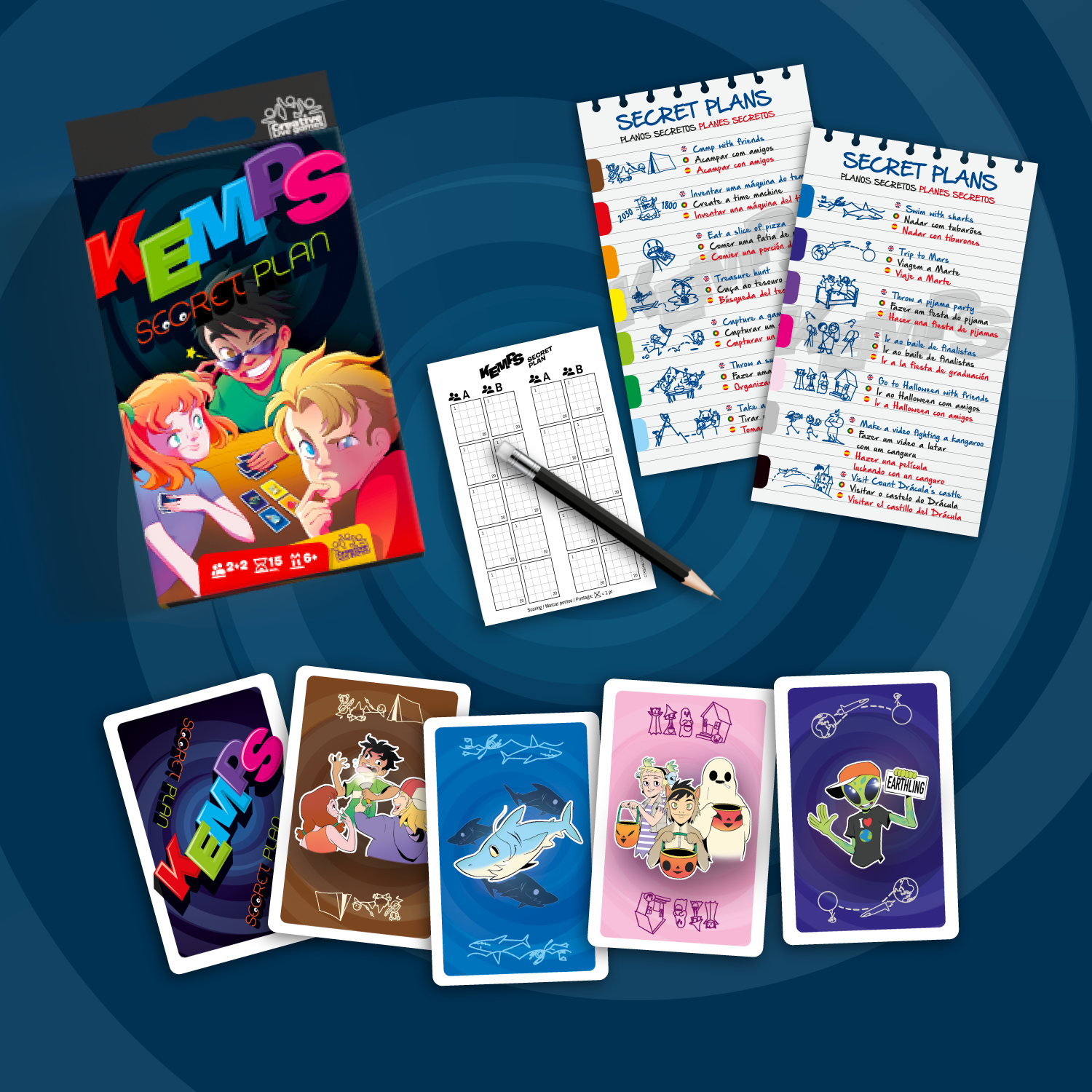 Kemps Secret Plan - Creative Live Games