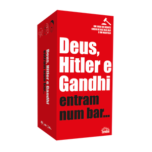 Juego De Mesa Adulto 'Dios, Hitler Y Gandhi Entran En Un Bar...' - Debate Provocador, Humor Inteligente Para +12 Años (3+ Jugadores)