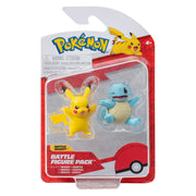 Pokémon Battle Ready Figure Pack 2 - Pikachu x Squirtle