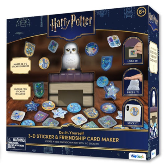 Cria os teus autocolantes 3D Harry Potter
