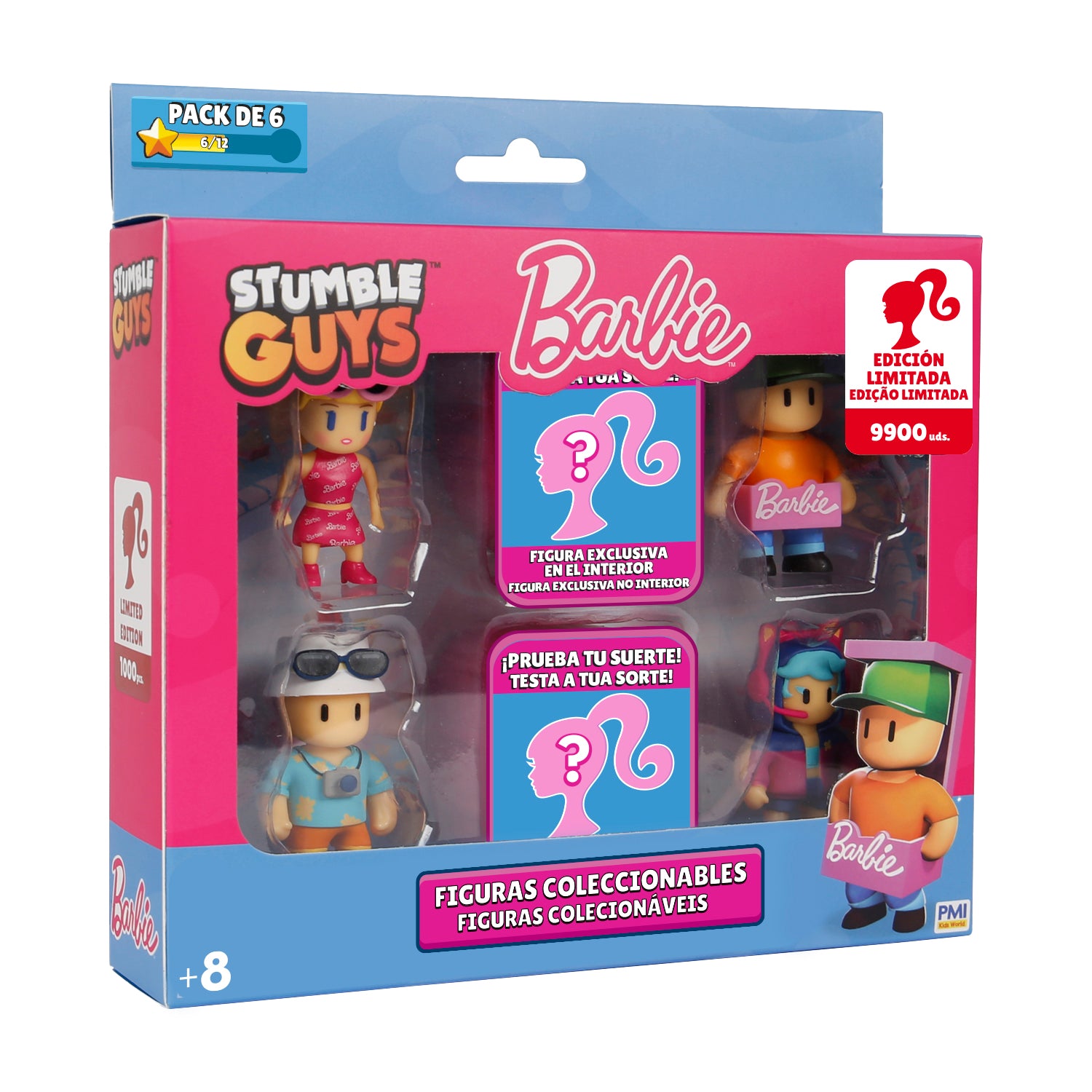 STUMBLE GUYS X BARBIE Psck of 6