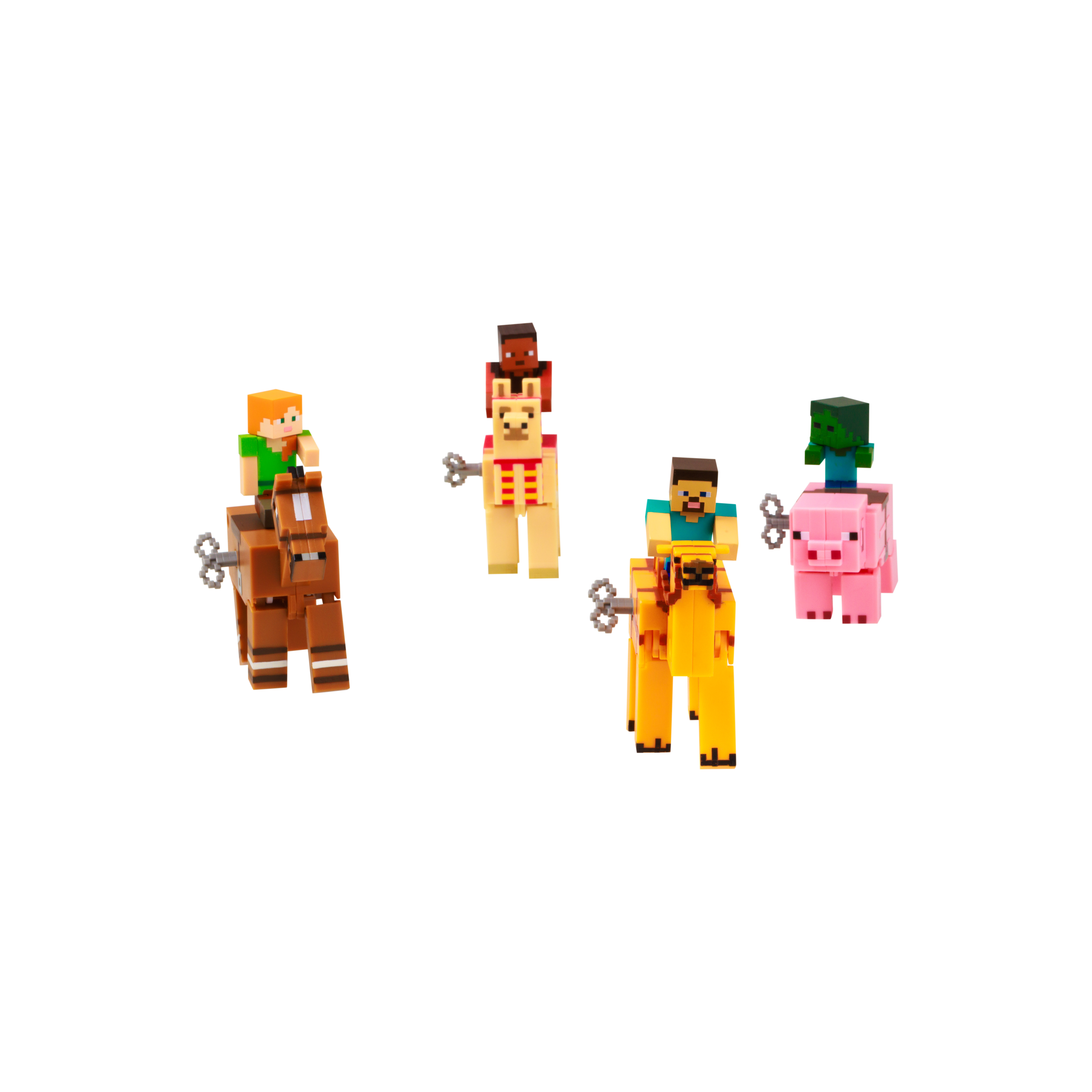 Minecraft - Figura e Animal com Movimento