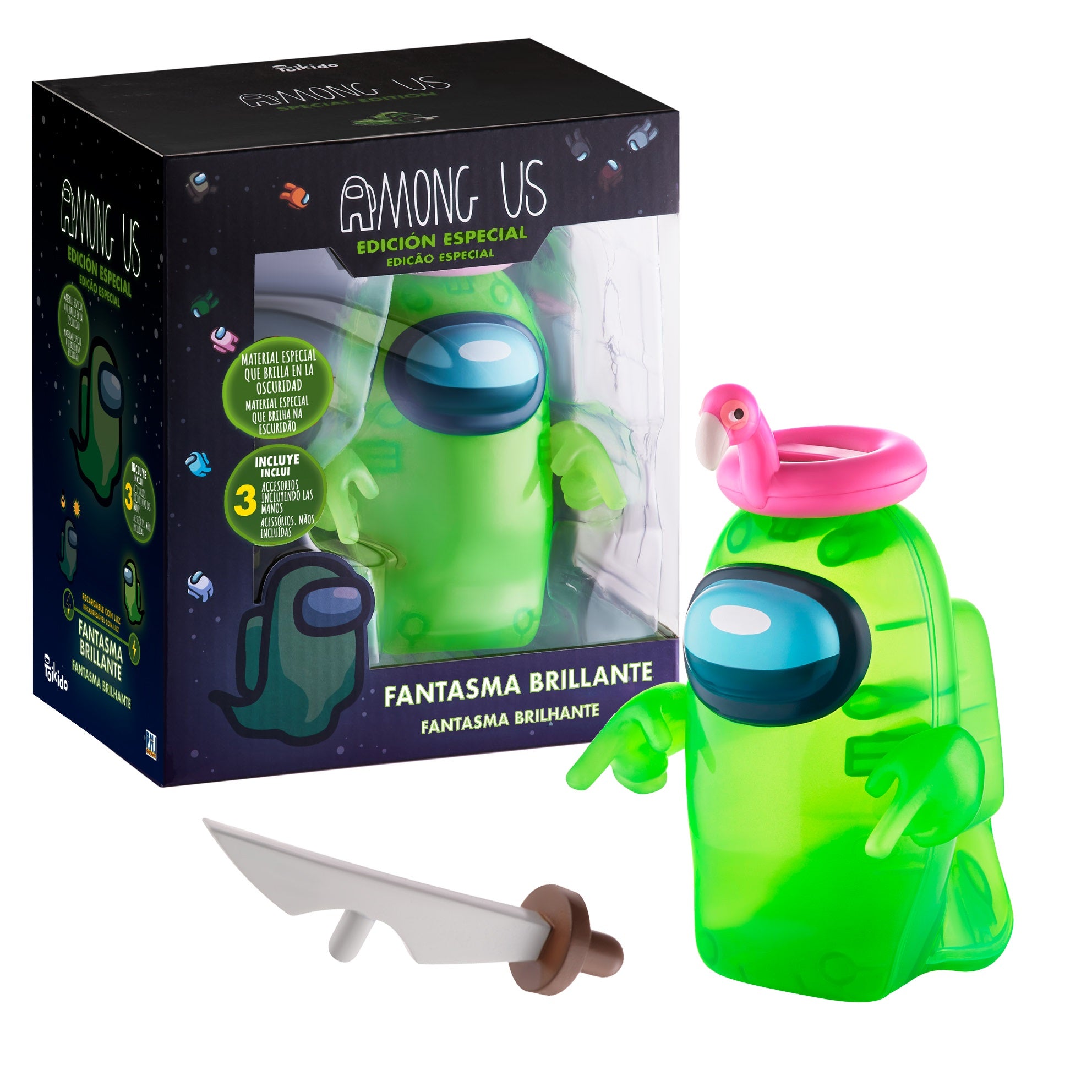 Among Us - Figura Brilha no Escuro