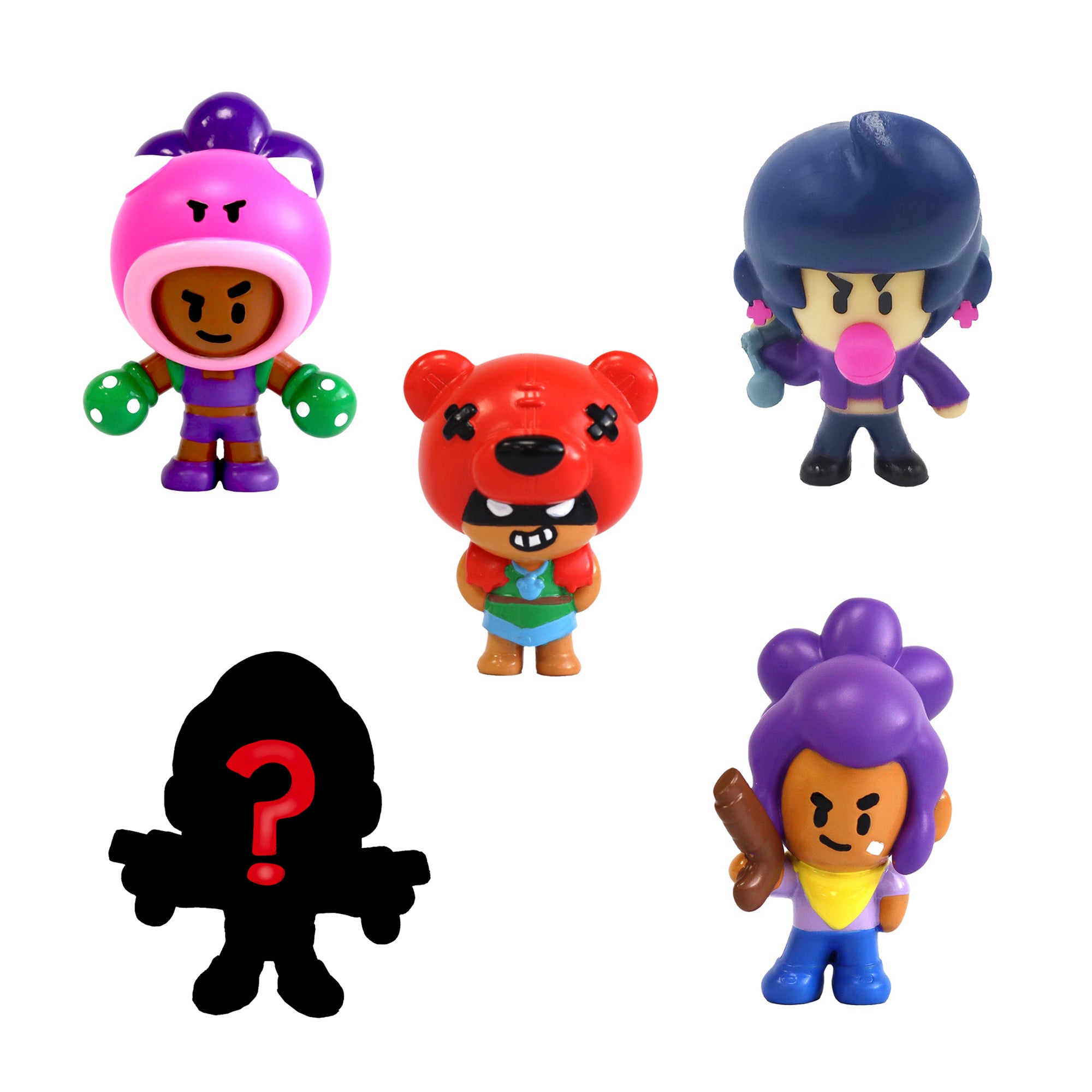 Brawl Stars - Figura de ação - Pack de 5