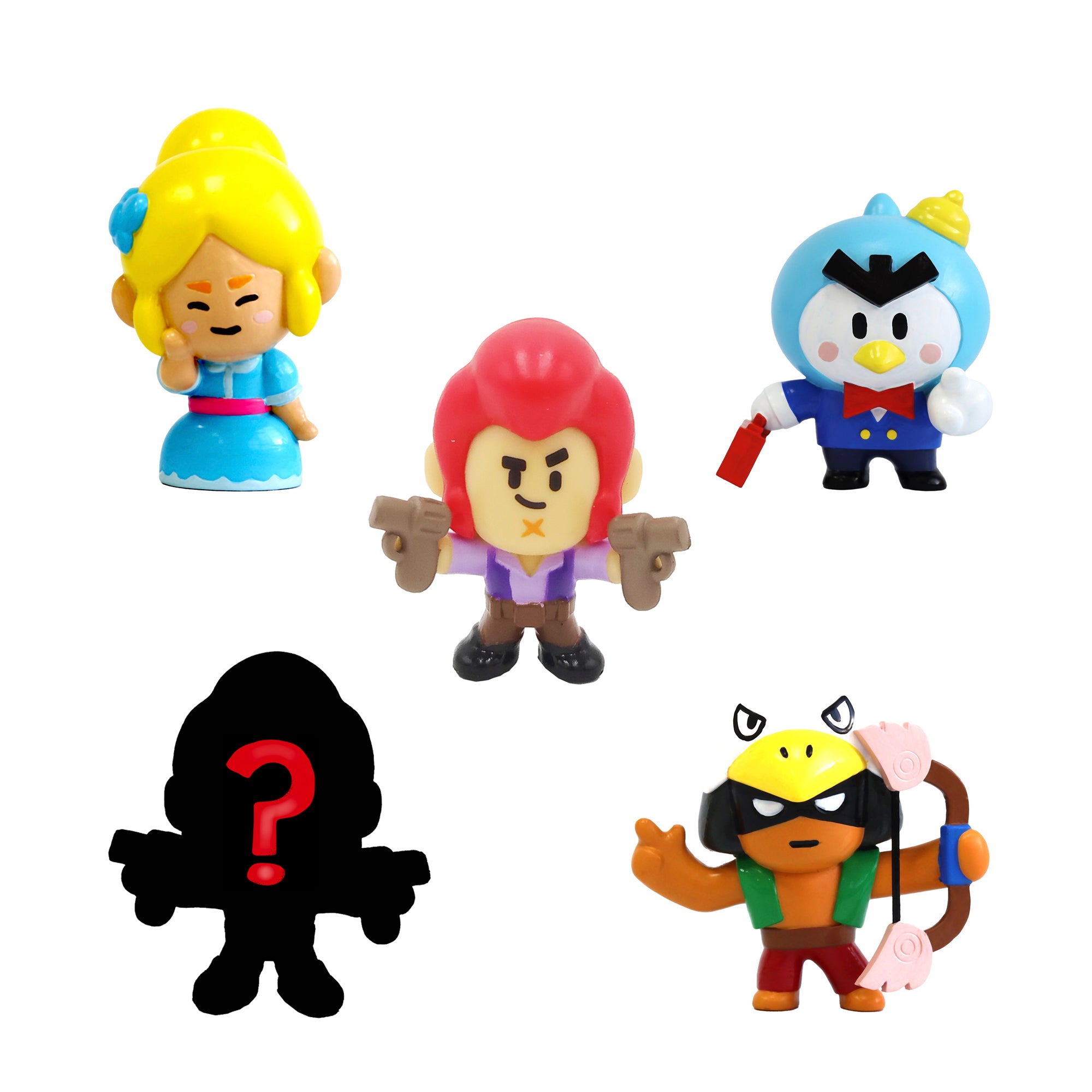 Brawl Stars - Figura de ação - Pack de 5
