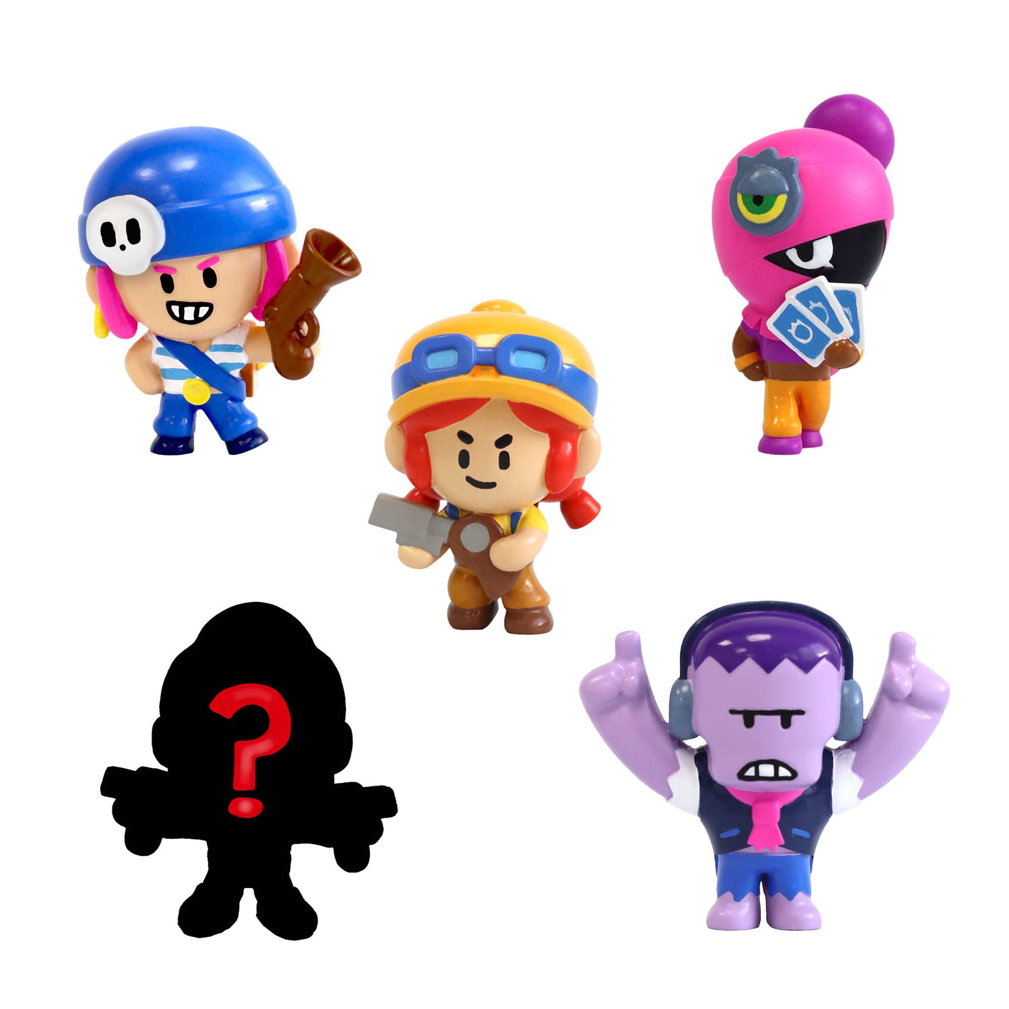 Brawl Stars - Figura de ação - Pack de 5
