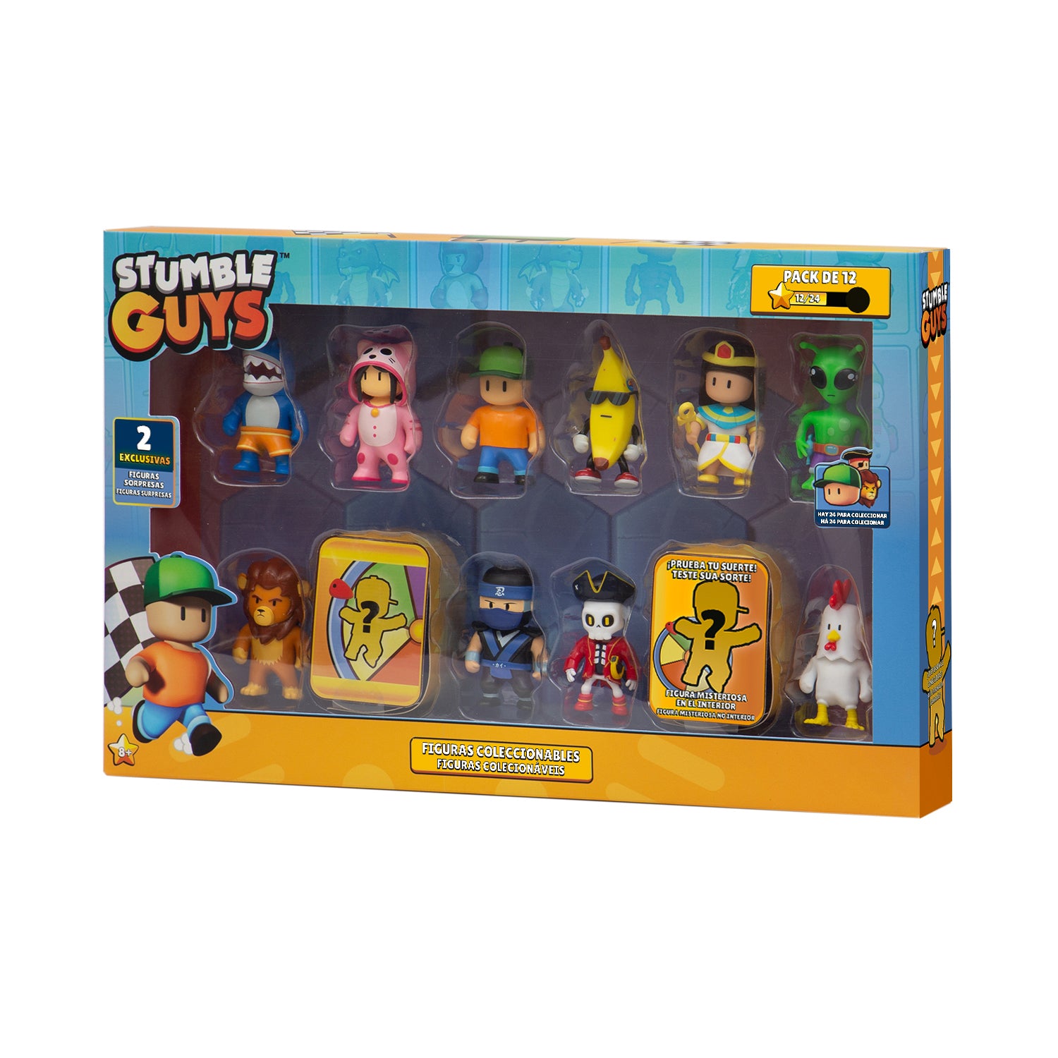 Stumble Guys - 6cm Figure - Pack of 12 Units