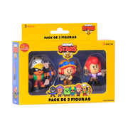 Brawl Stars - Figura de ação - Pack de 3