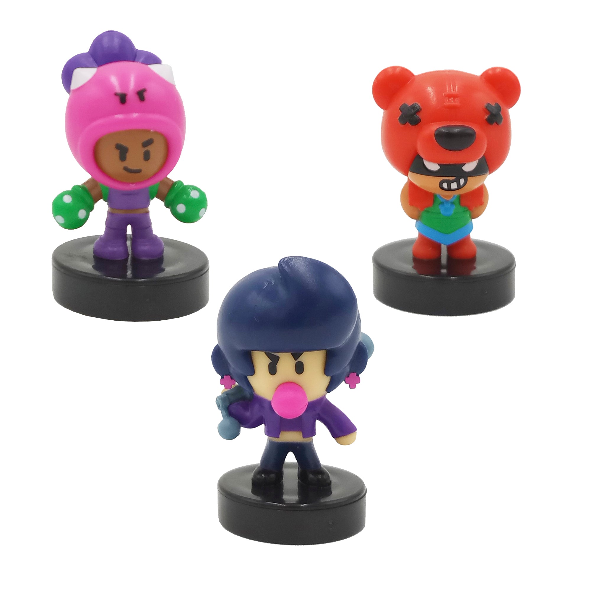 Brawl Stars - Figura de ação - Pack de 3