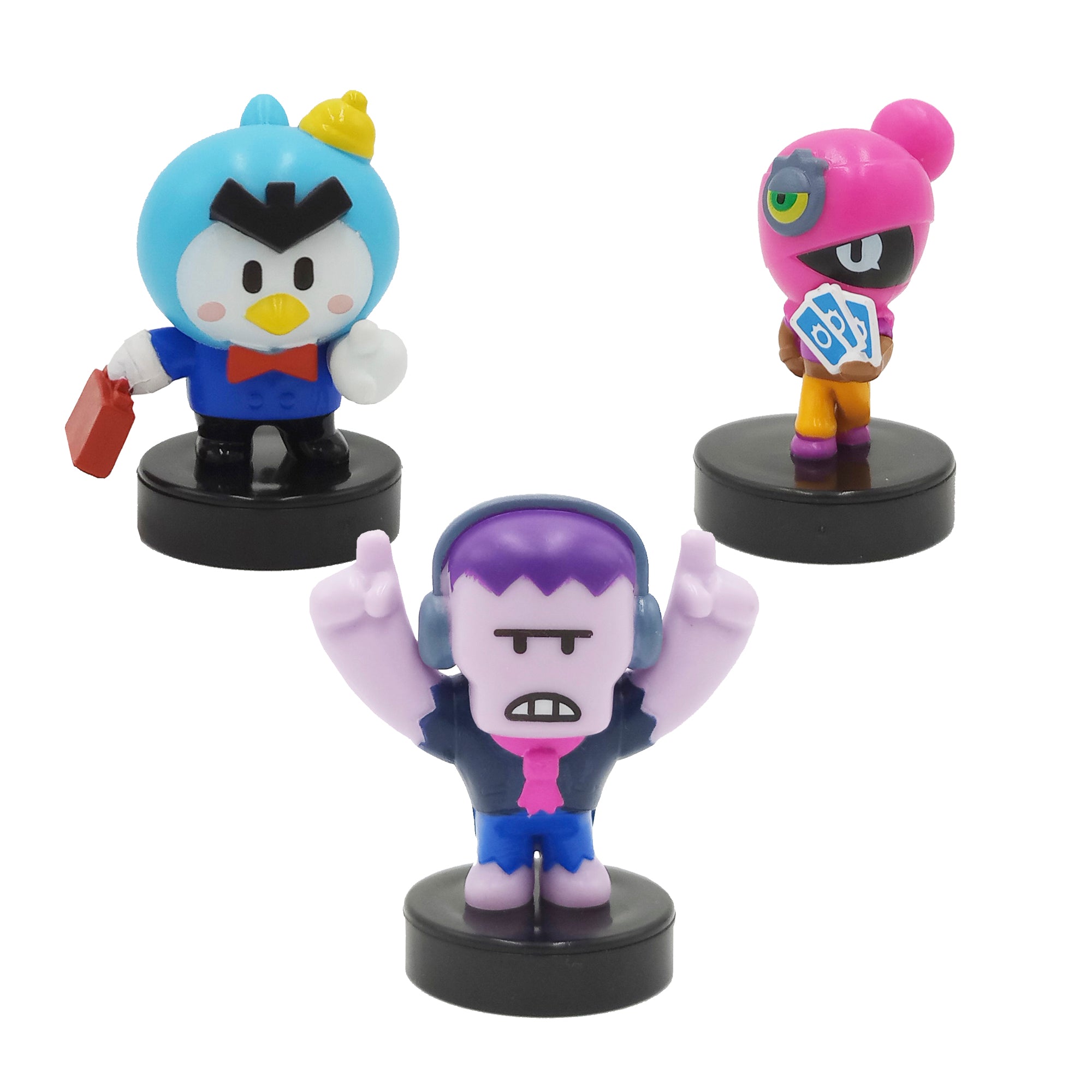 Brawl Stars - Figura de ação - Pack de 3
