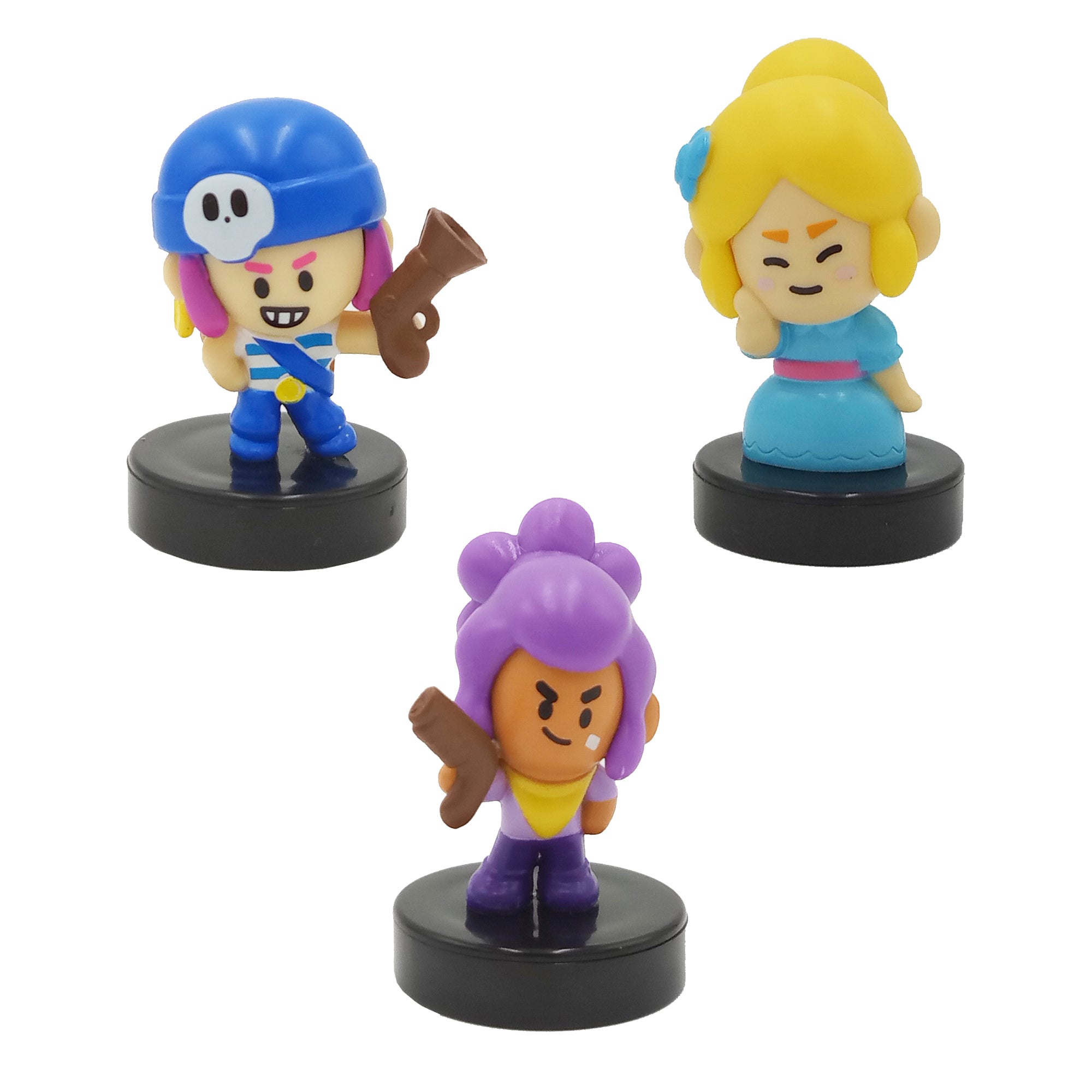 Brawl Stars - Figura de ação - Pack de 3