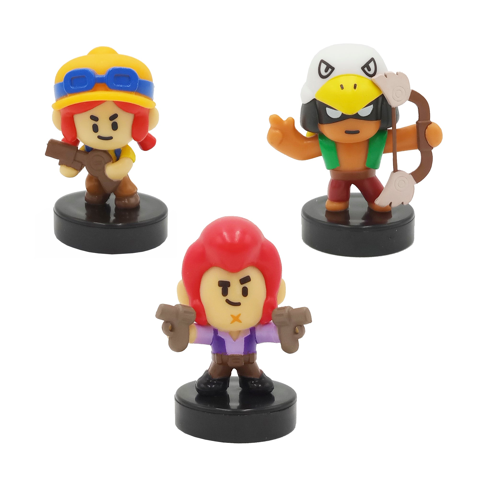 Brawl Stars - Figura de ação - Pack de 3