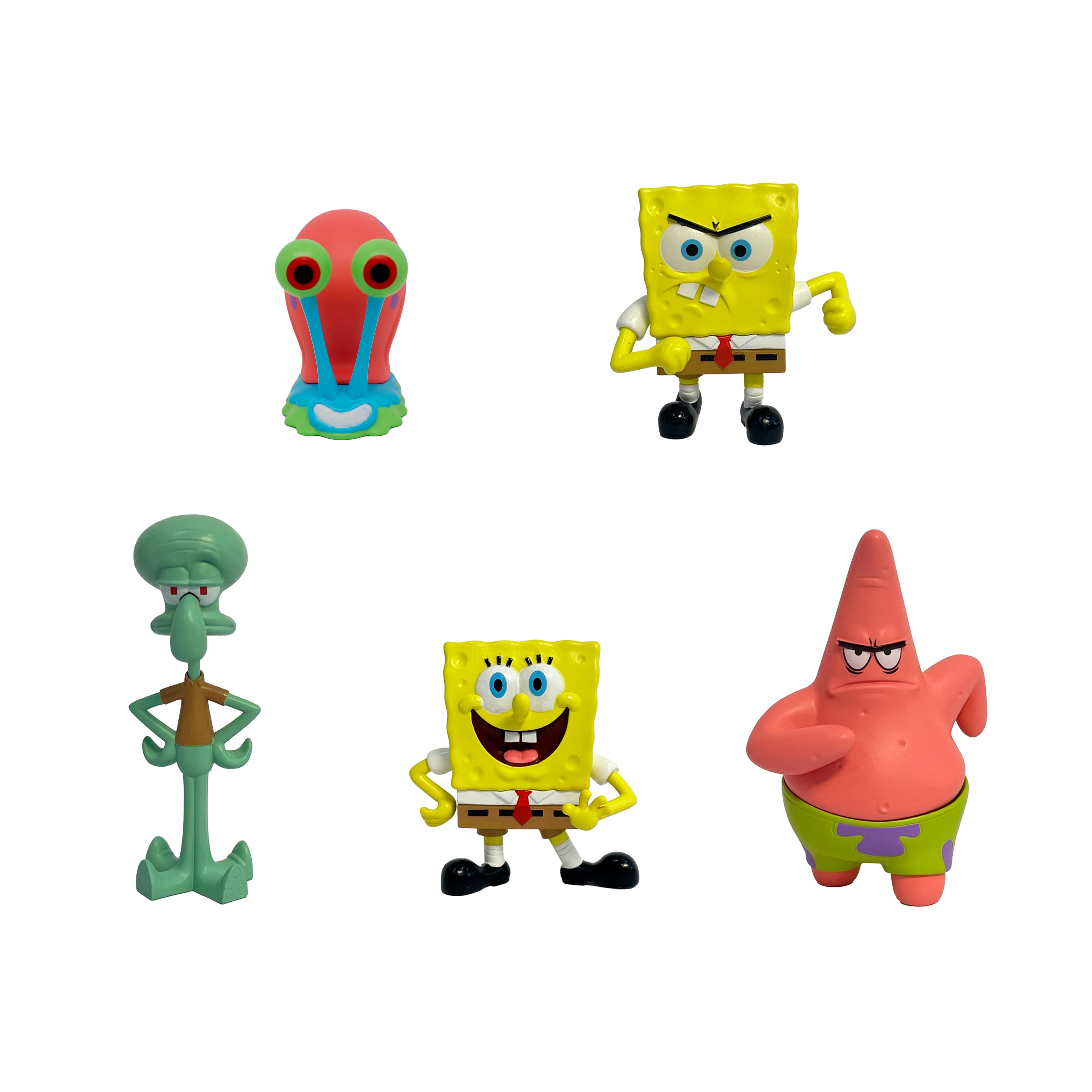Bob Esponja - Pack 5 Figuras