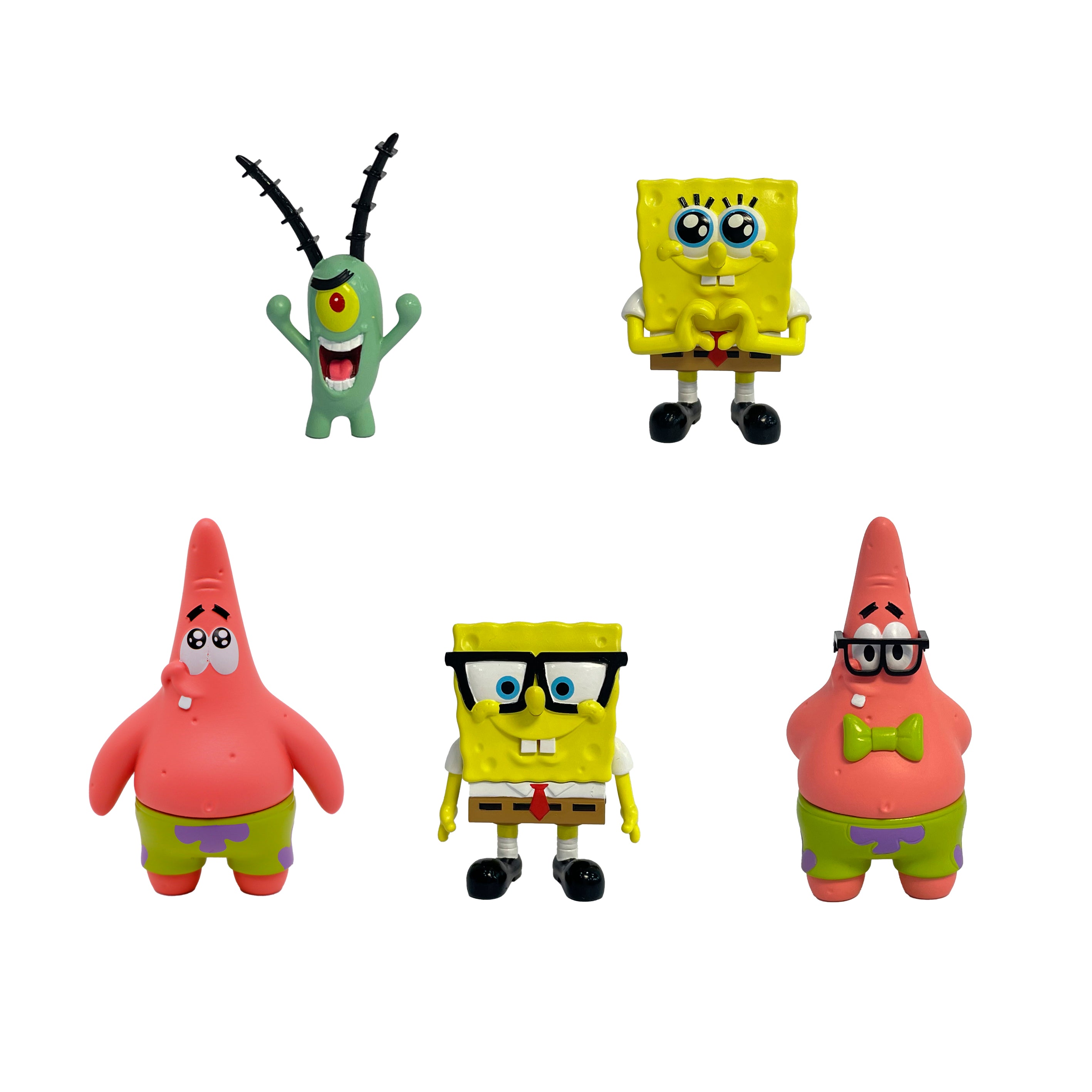 Bob Esponja - Pack 5 Figuras