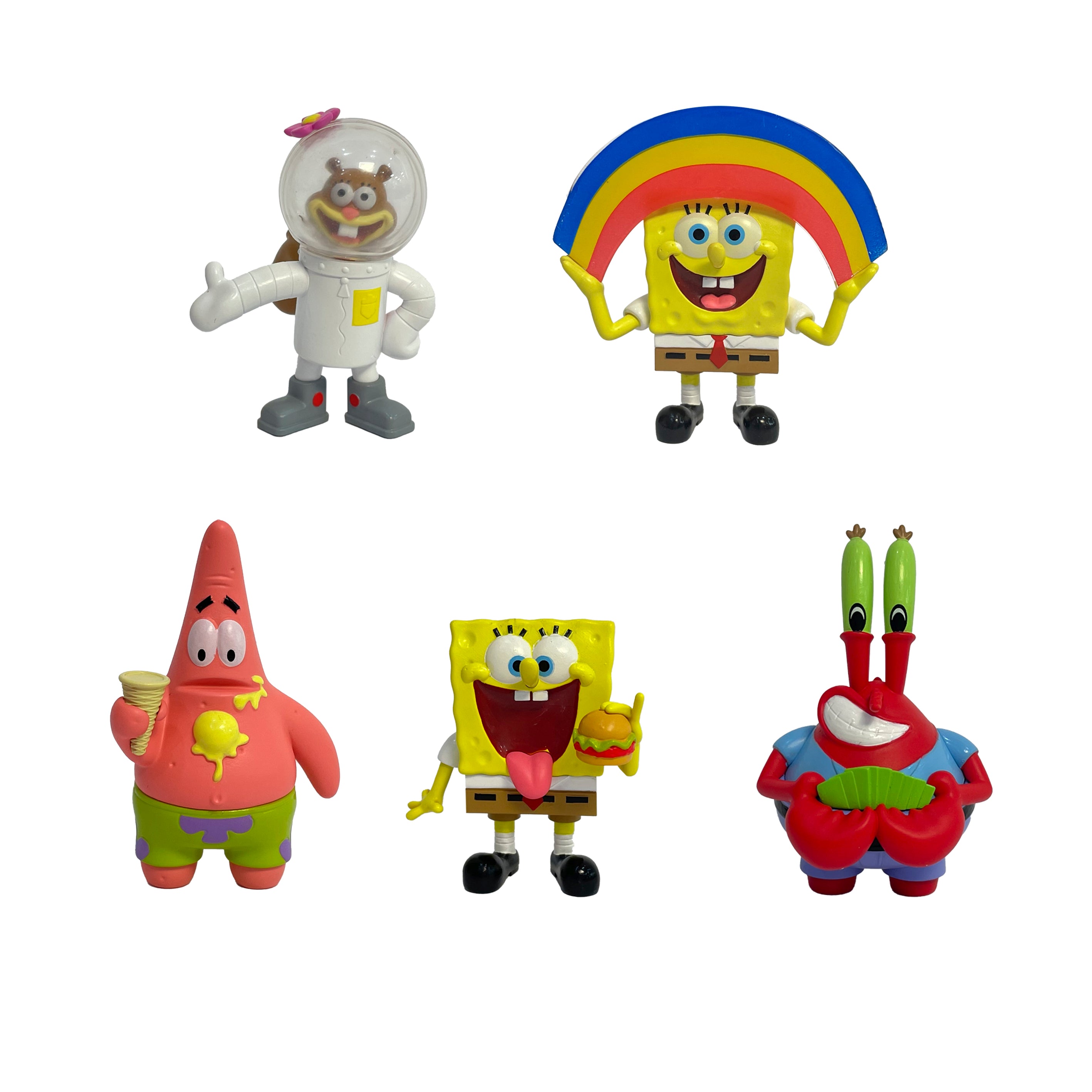 Bob Esponja - Pack 5 Figuras