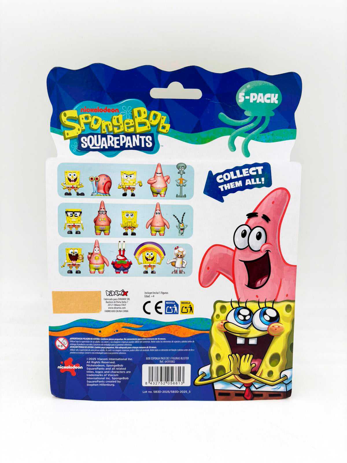 SpongeBob SquarePants - 5 Figure Pack