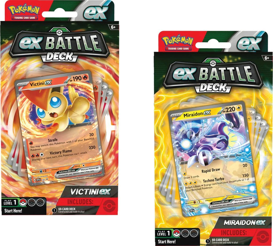 Ex Battle Deck - Victini ex - Miraidon ex