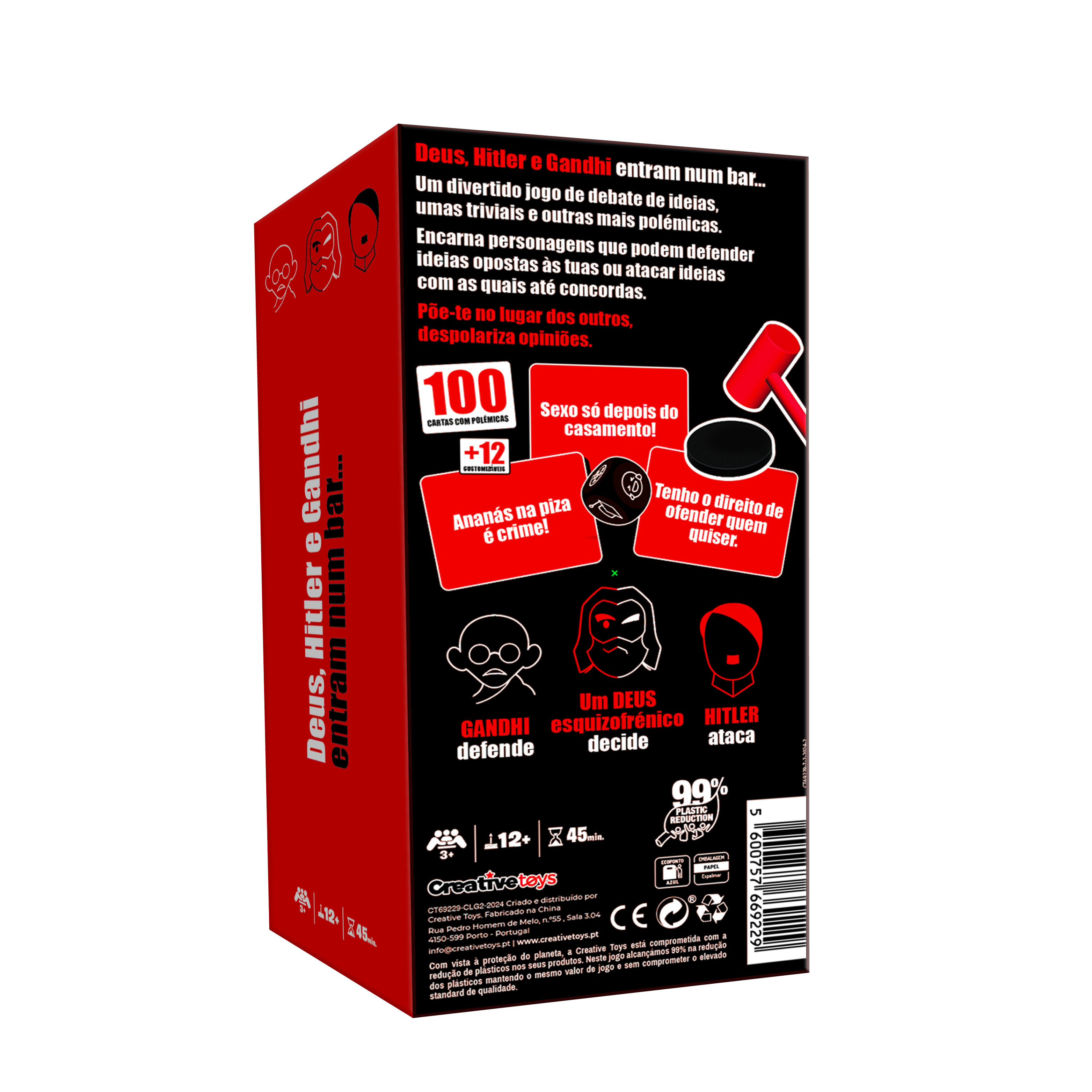 God, Hitler, and Gandhi walk into a bar... - Creative Live Games