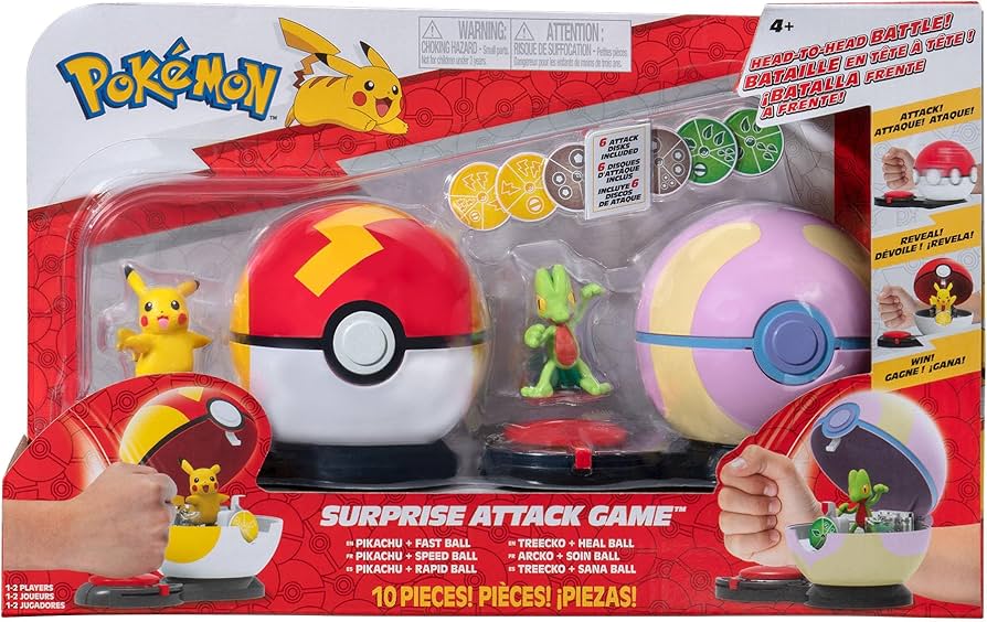 Pokémon Surprise Attack - Pikachu &amp; Treecko