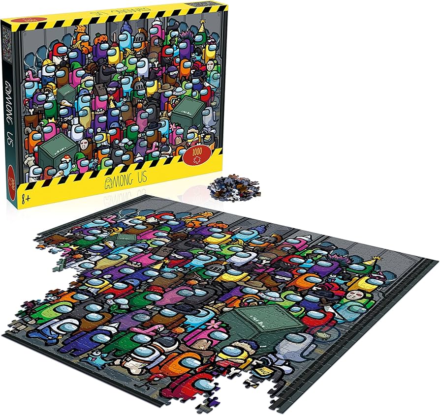 Among Us 1000-piece jigsaw puzzle