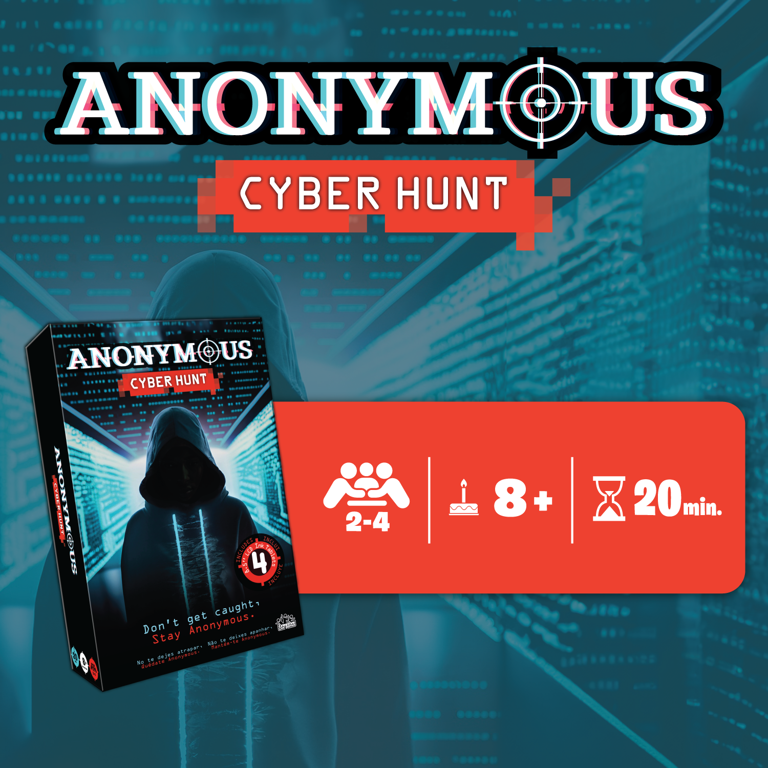 Anonymous Cyber ​​Hunt - Creative Live Games