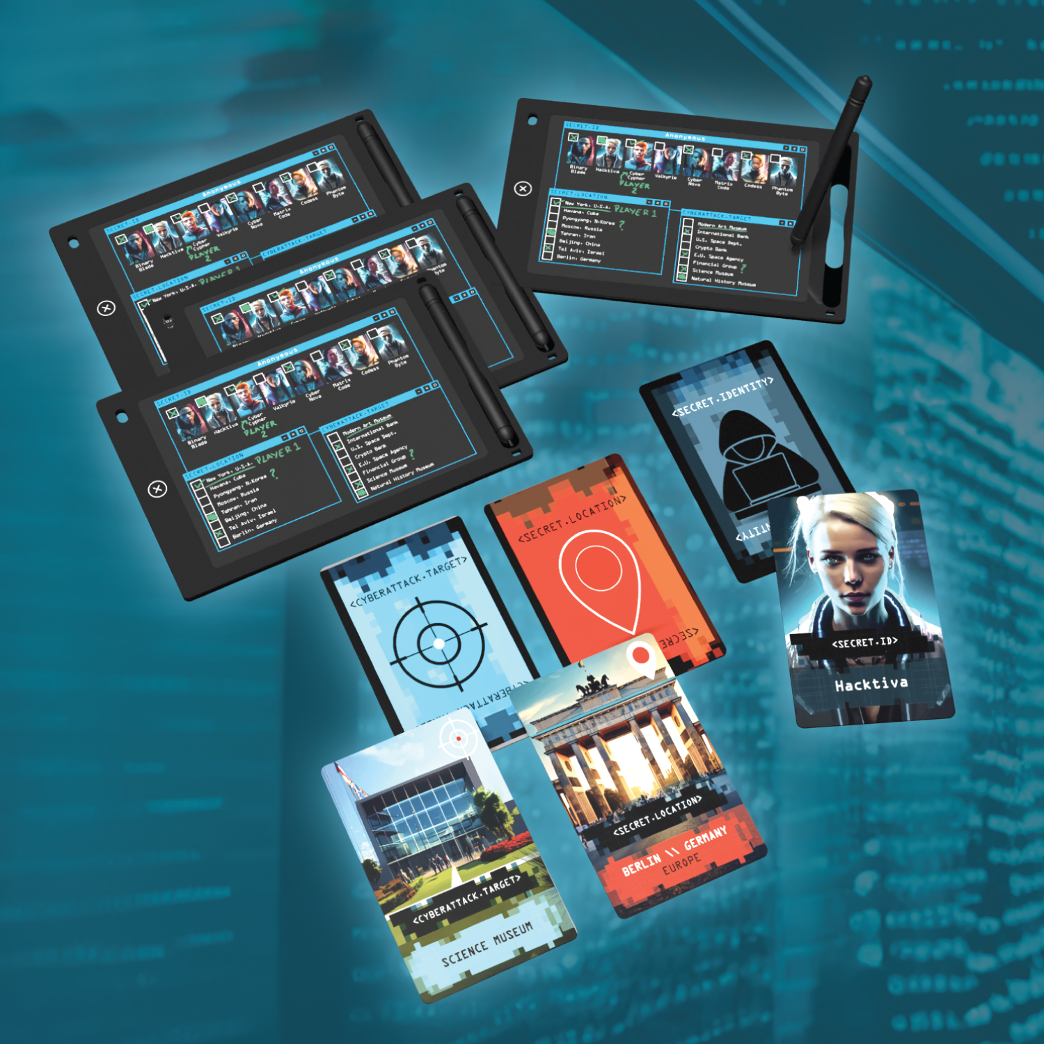 Anonymous Cyber ​​Hunt - Creative Live Games
