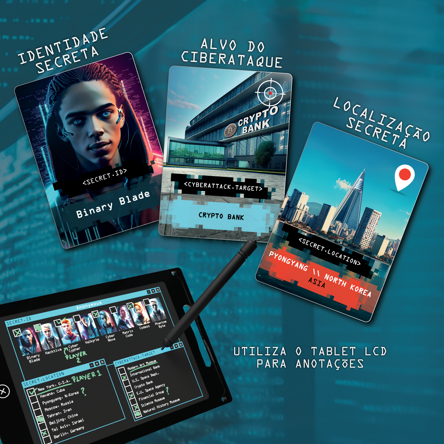 Anonymous Cyber ​​Hunt - Creative Live Games