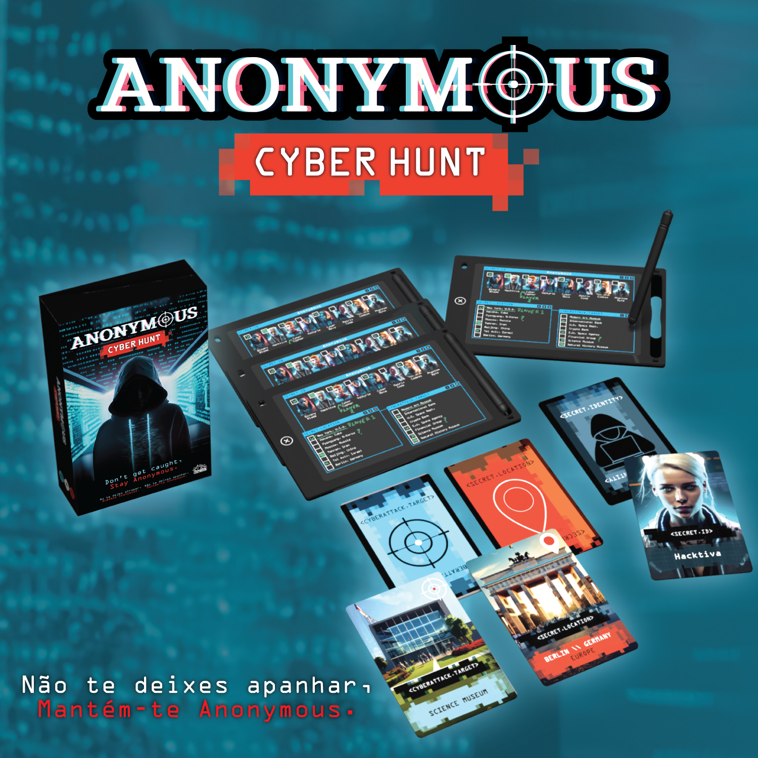 Anonymous Cyber ​​Hunt - Creative Live Games