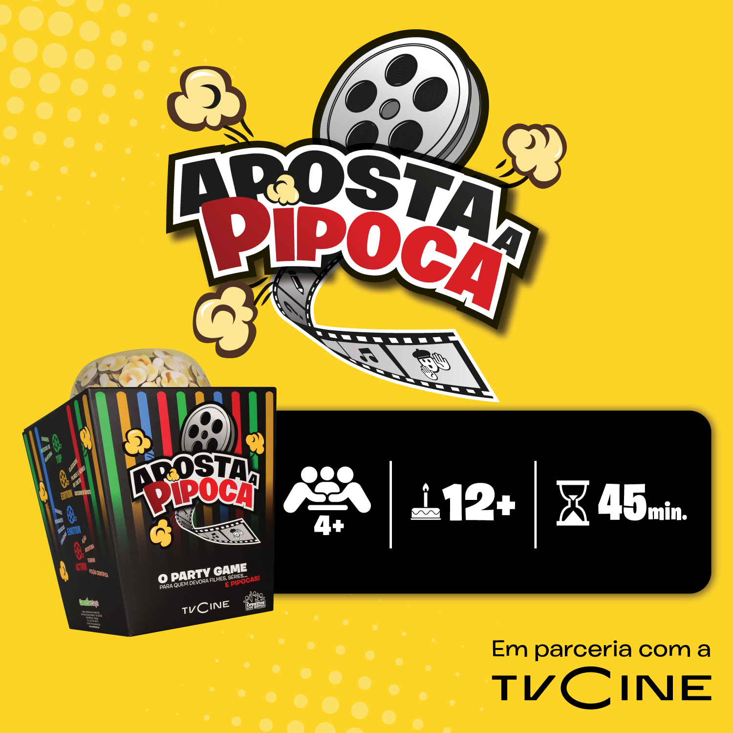 Aposta a Pipoca - Creative Live Games