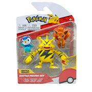 Pokémon Multipack 3 Figuras - Piplup + Electabuzz + Vulpix