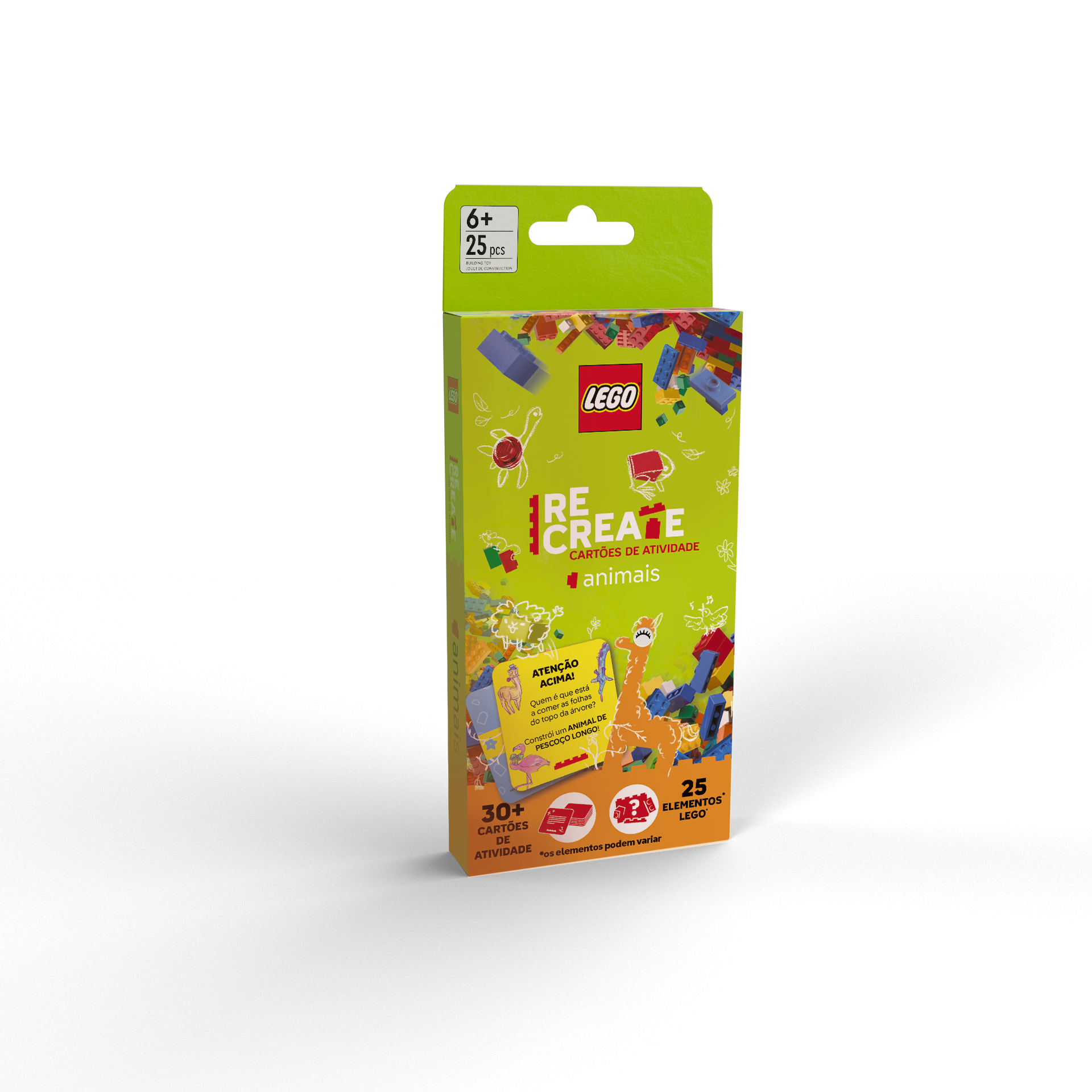 LEGO - Cartão de Atividades - Animais