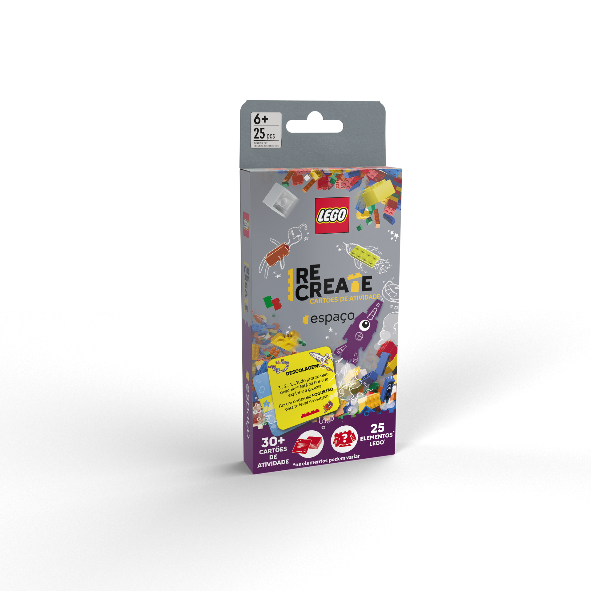 LEGO - Cartão de Atividades - Espaço