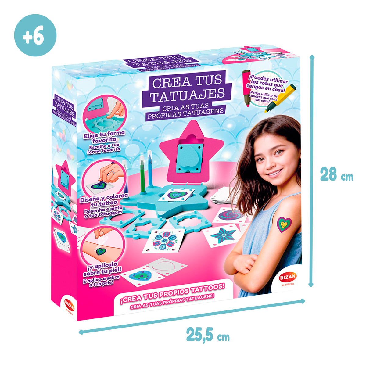 Cria as tuas Tatuagens