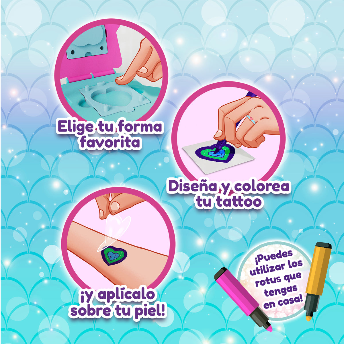 Cria as tuas Tatuagens