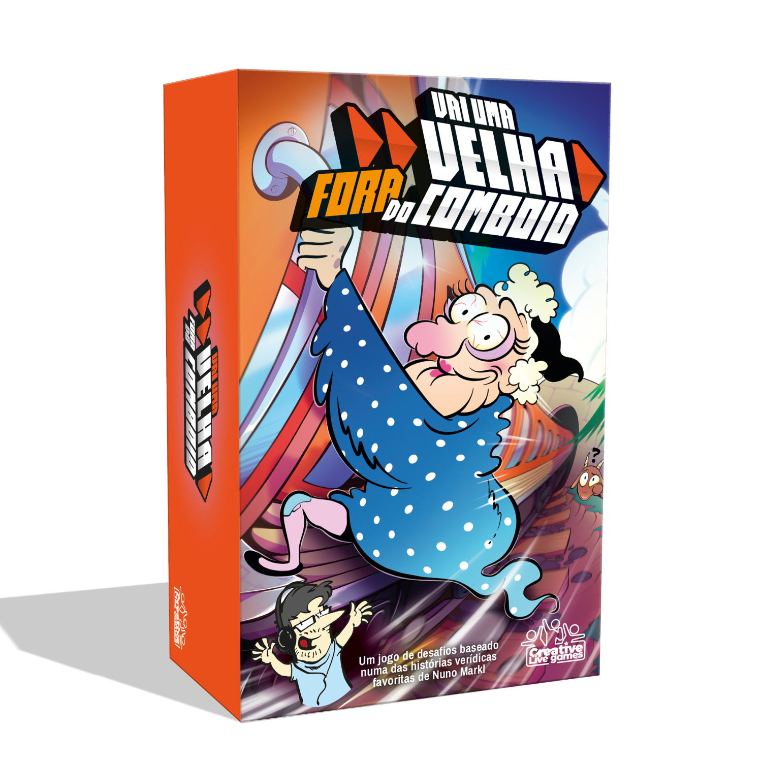 Vai Uma Velha Fora Do Comboio - Creative Live Games