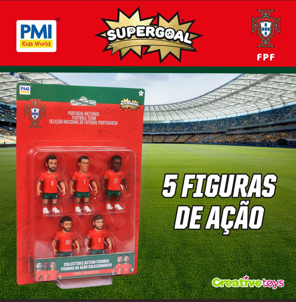 SuperGoal - Pack de 5 Seleção de Portugal