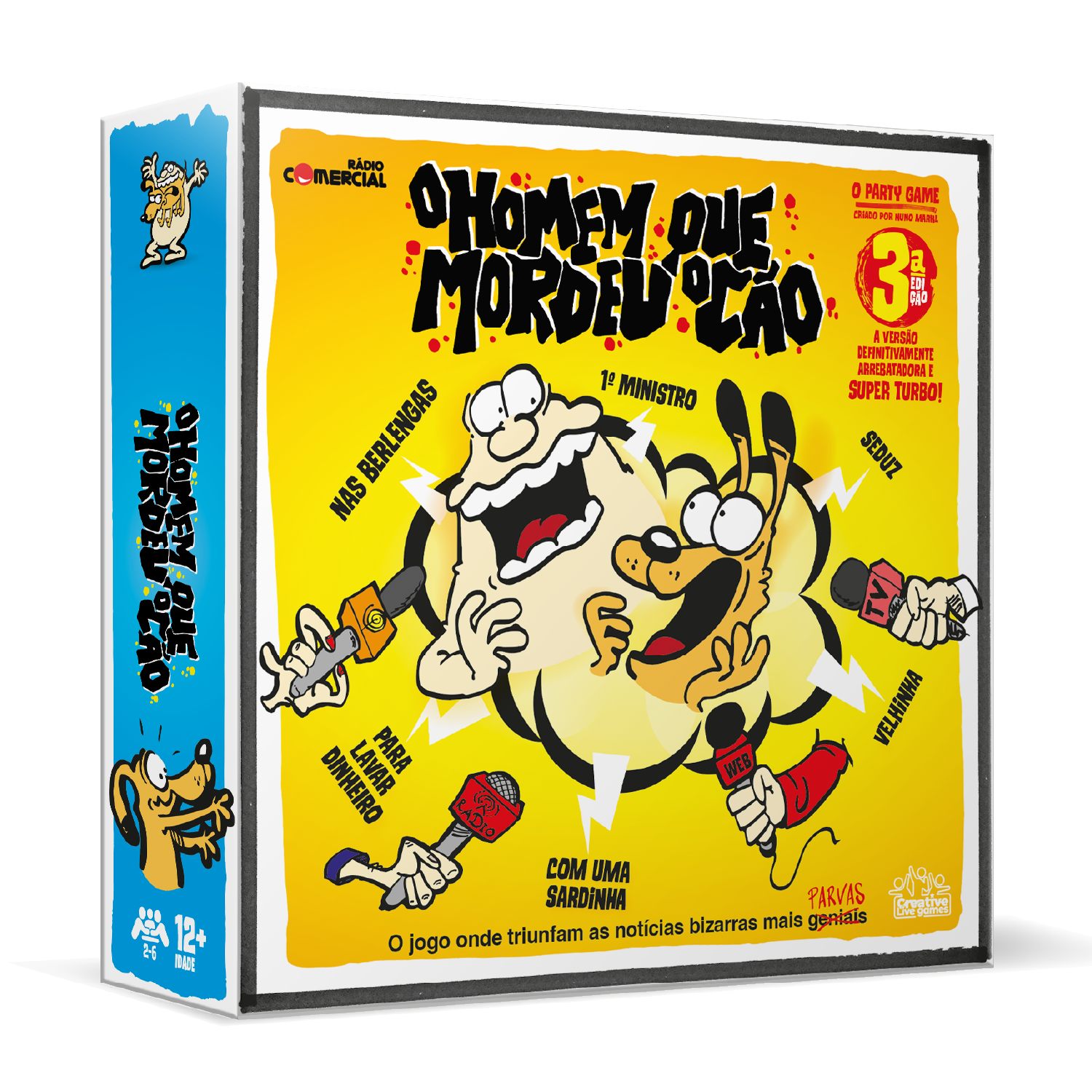 O Homem que Mordeu o Cão - O Party Game 3ª Edição