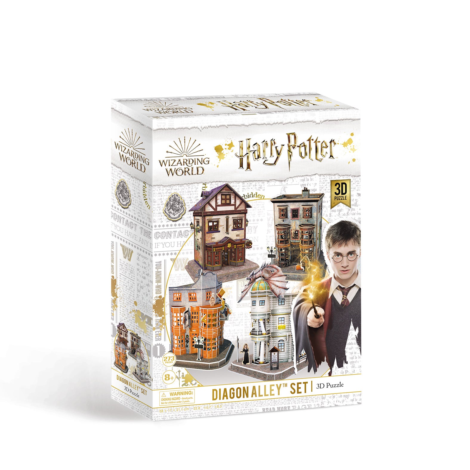 3D Jigsaw Puzzle - Harry Potter Diagon Alley 181 pcs