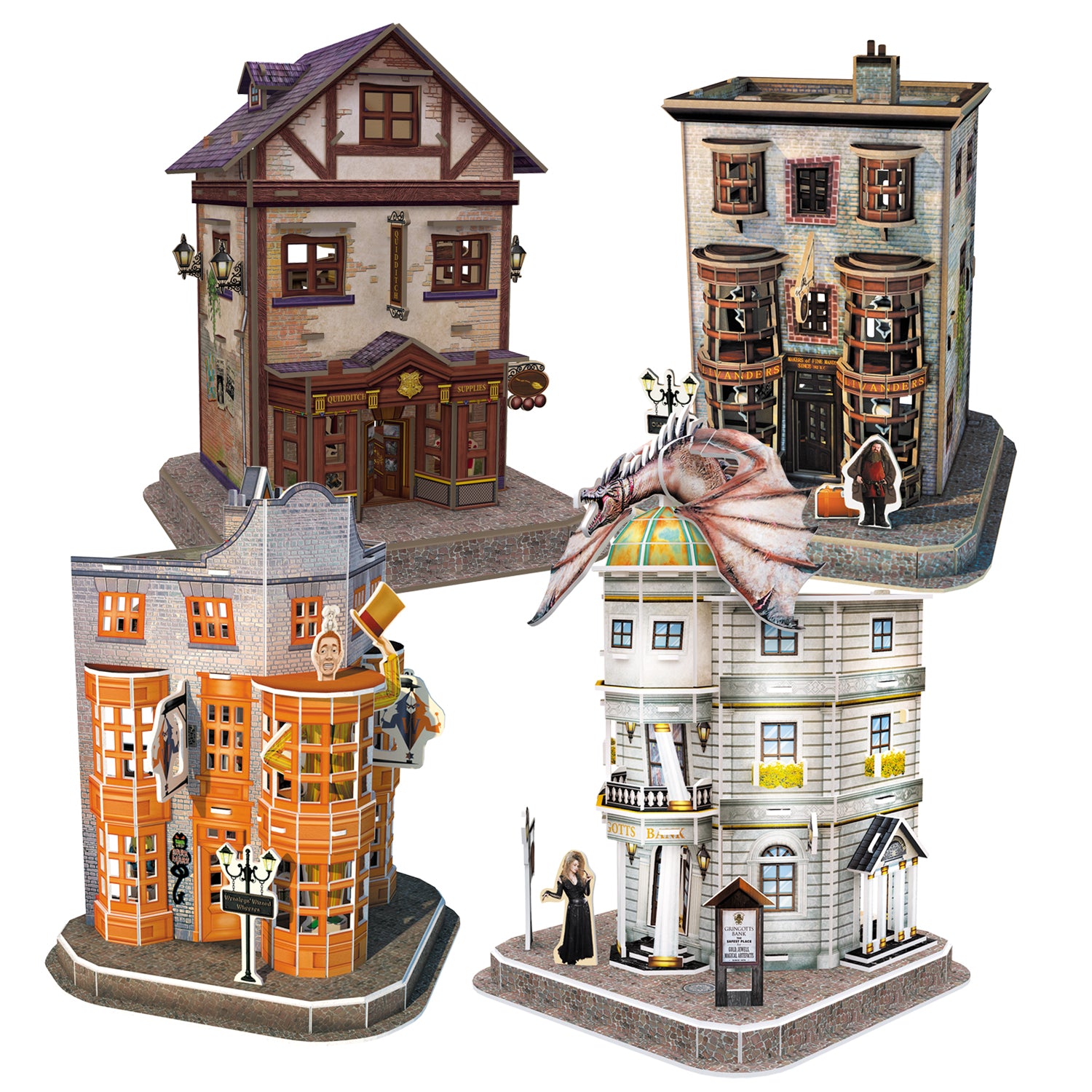 3D Jigsaw Puzzle - Harry Potter Diagon Alley 181 pcs