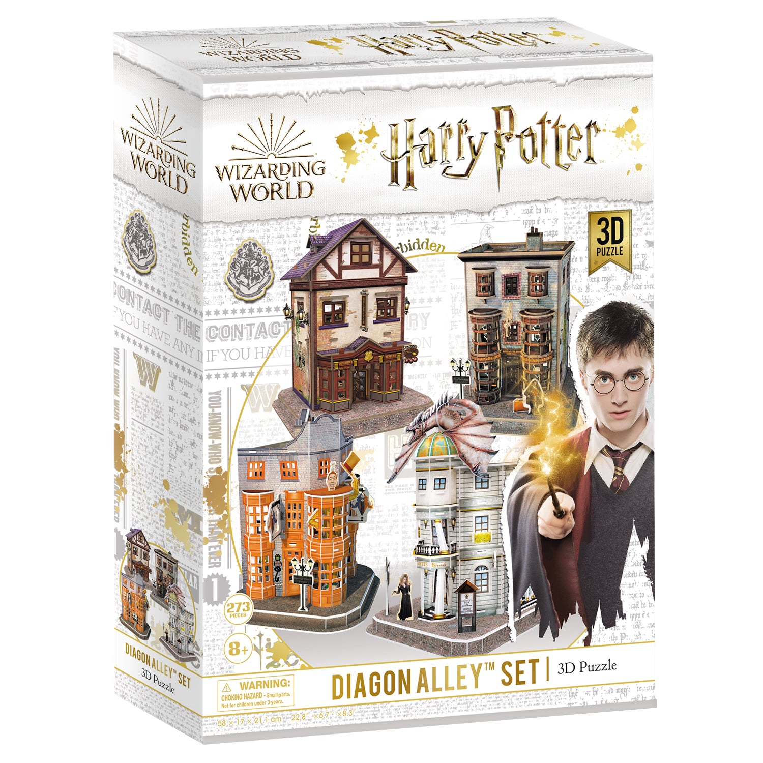 3D Jigsaw Puzzle - Harry Potter Diagon Alley 181 pcs