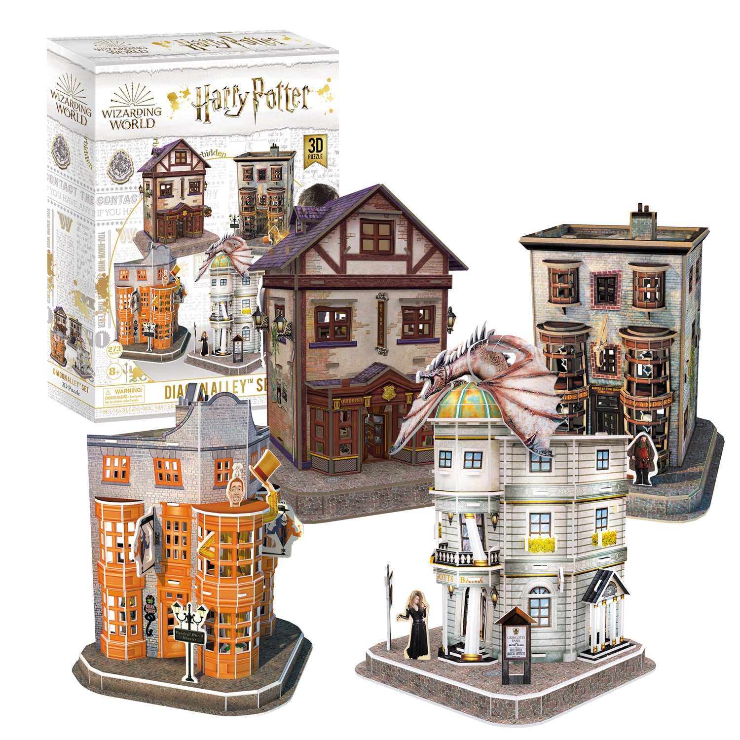 3D Jigsaw Puzzle - Harry Potter Diagon Alley 181 pcs