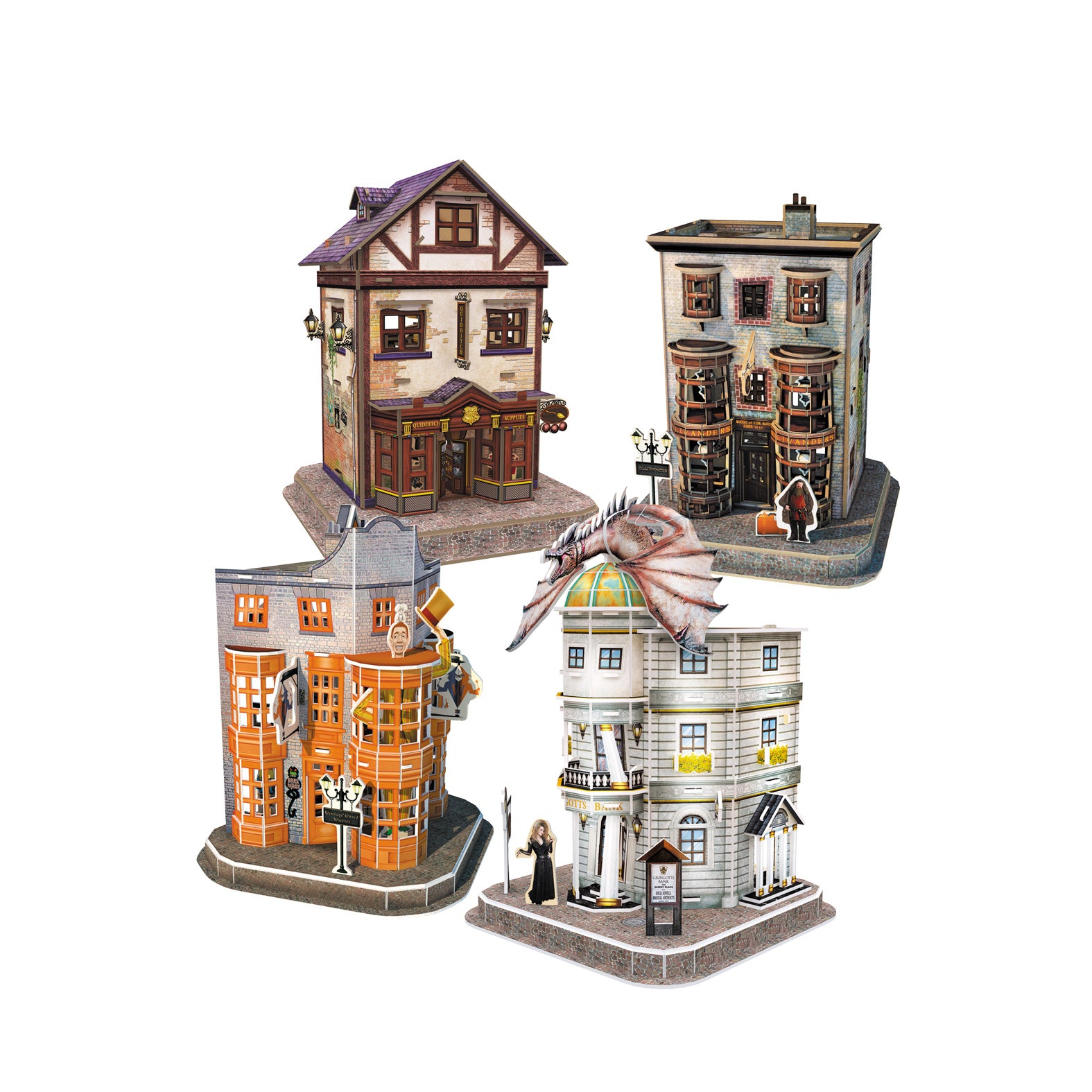 3D Jigsaw Puzzle - Harry Potter Diagon Alley 181 pcs